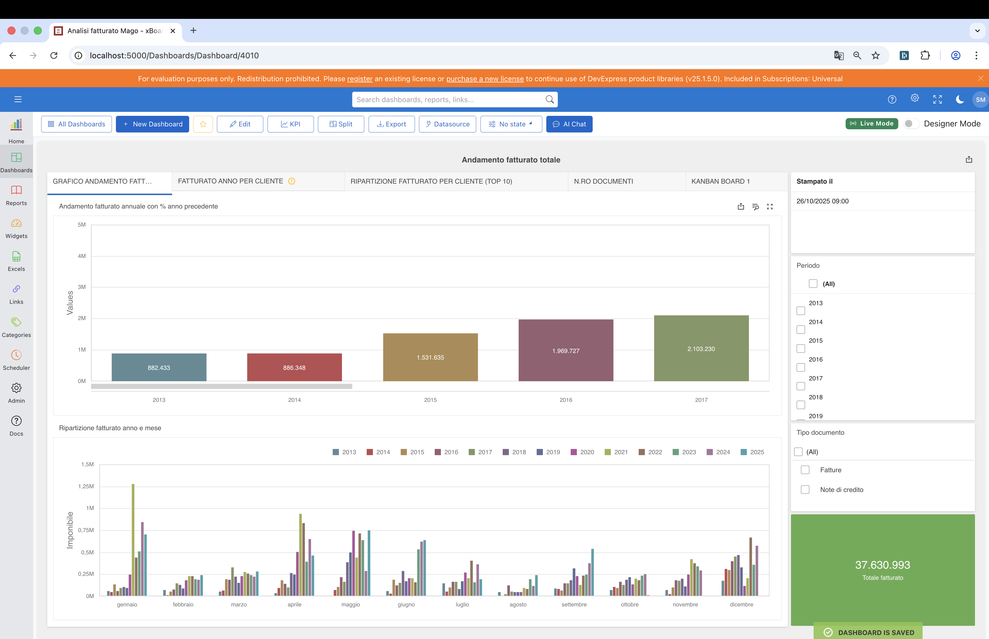 Dashboard Viewer